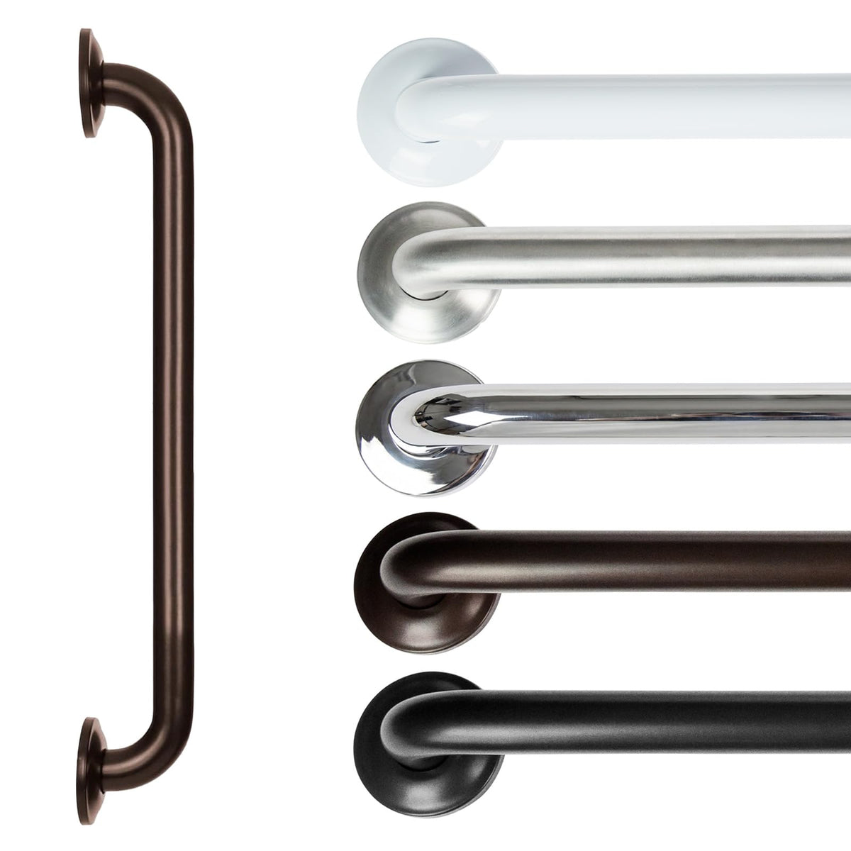 Vive Grab Bar for Showers - Bathroom Antislip Handrail for Seniors/Elderly