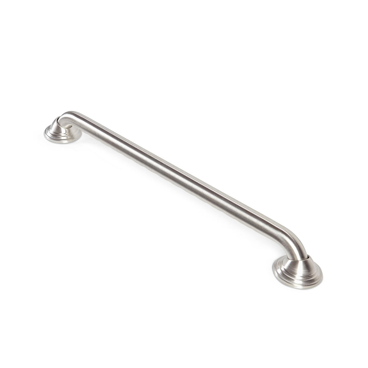 Seachrome 16 inch Finger Grip Grab Bar for Bathroom, Curl Grip, ADA Safety Grip Assist Shower Rail for Elderly and Seniors, Stainless Steel, Oil Rubbed Bronze