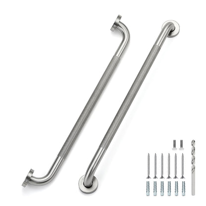 Grab Bars for Shower, 18 Inch Anti-Slip Shower Handle, Polished Nickel
