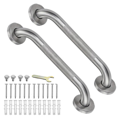 Grab Bars for Shower 16 Inch Bathroom Safety Bars for Seniors