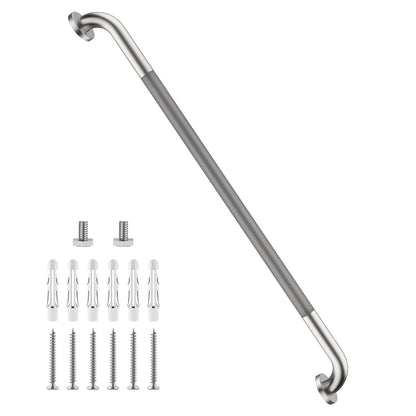 12 Inch Anti Slip Grab Bars for Wall, Munzong Stainless Steel Shower Bars