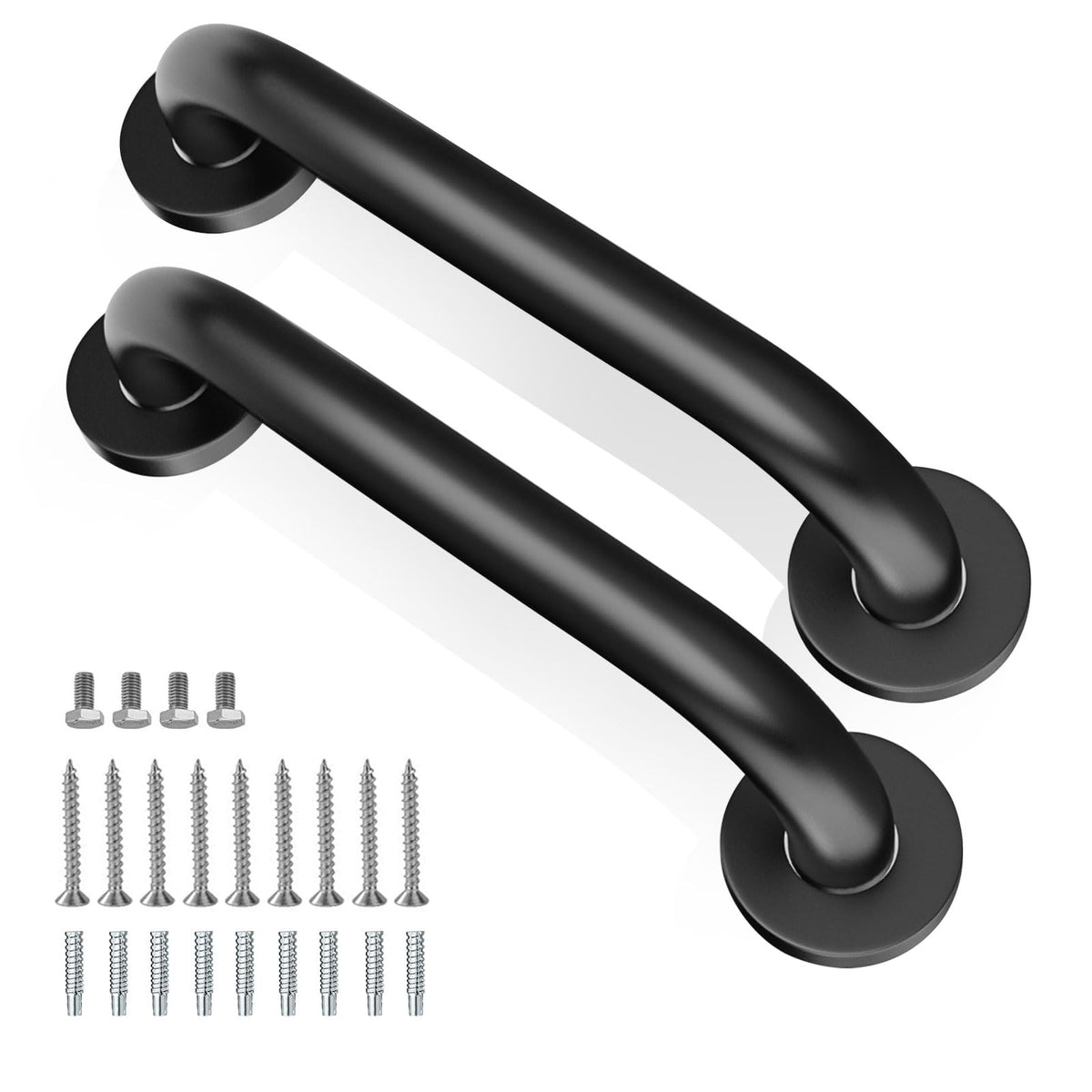 Shower Grab Bars 16 Inch, 500 lbs Heavy Duty, 2 Pack