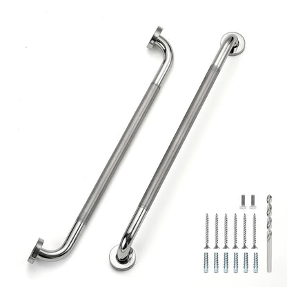 Grab Bars for Shower, 18 Inch Anti-Slip Shower Handle, Polished Nickel