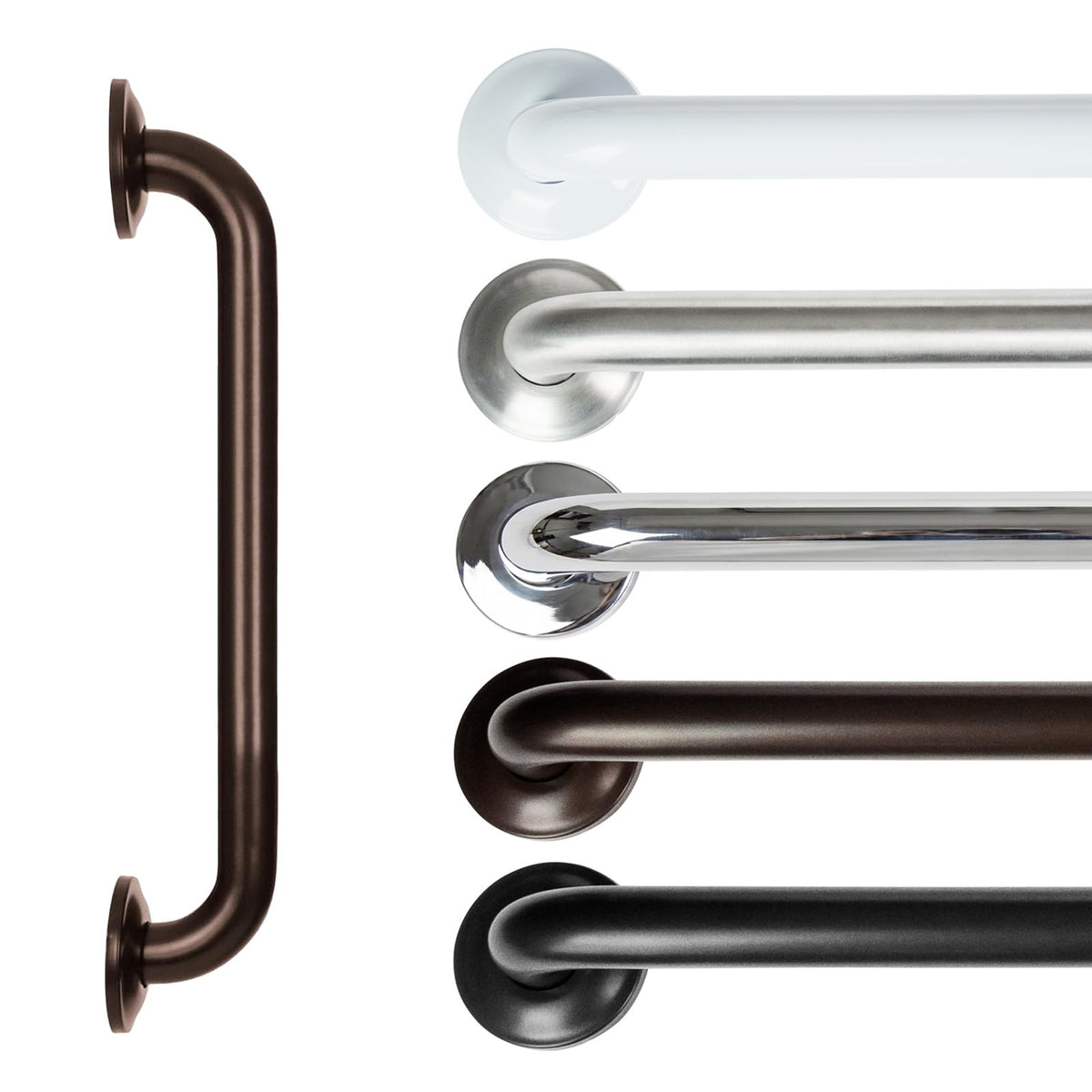 Vive Grab Bar for Showers - Bathroom Antislip Handrail for Seniors/Elderly