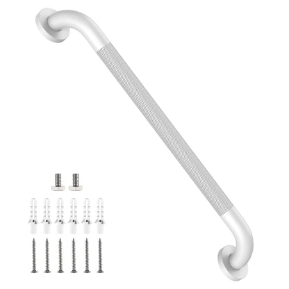 Shower Grab Bar 16 Inch, Brushed Nickel Bathroom Safety Grab Bar