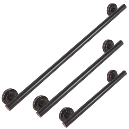 Lava Odoro Shower Safety Bar for Seniors Disabled, 3-Pack Shower Grab Bar