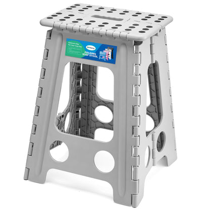 Dyforce Kids Step Stool 9 Inch, 300lbs Folding Step Stool for Toddler