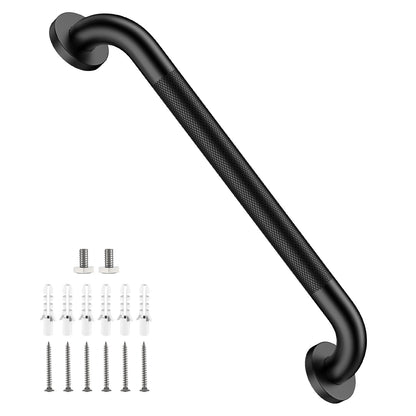 Shower Grab Bar 16 Inch, Brushed Nickel Bathroom Safety Grab Bar