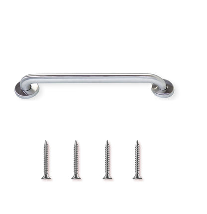 42” Shower Handle Smooth Grip | 304 Stainless Steel Bathroom Grab Bars for Seniors, Handicap Grab Bars | ADA Shower Bars Safety for Elderly Holds Upto 400lbs, Grab Bars for Bathtubs and Showers
