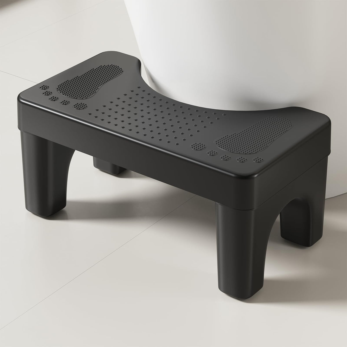 Squatting Potty for Adults, Toilet Squat Poop Stool for Bathroom Pooping