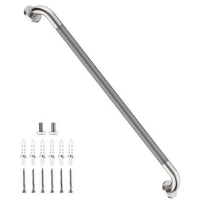 Shower Grab Bar 16 Inch, Brushed Nickel Bathroom Safety Grab Bar