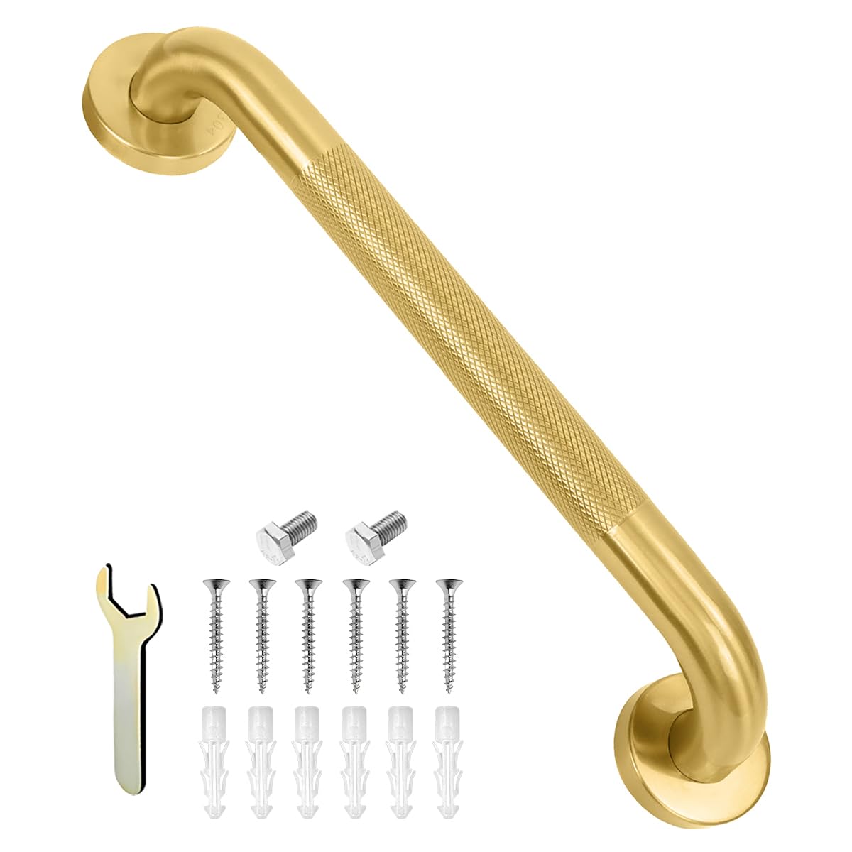 Grab Bars for Shower 16 Inch Bathroom Safety Bars for Seniors