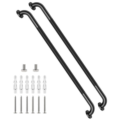 12 Inch Anti Slip Grab Bars for Wall, Munzong Stainless Steel Shower Bars