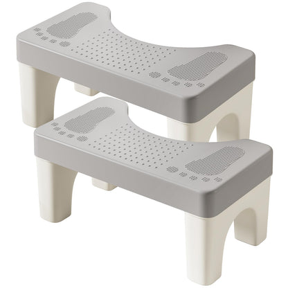 Squatting Potty for Adults, Toilet Squat Poop Stool for Bathroom Pooping