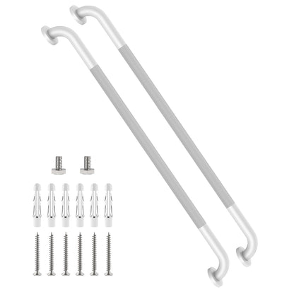 12 Inch Anti Slip Grab Bars for Wall, Munzong Stainless Steel Shower Bars