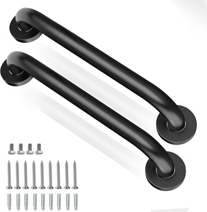 Shower Grab Bars 16 Inch, 500 lbs Heavy Duty, 2 Pack