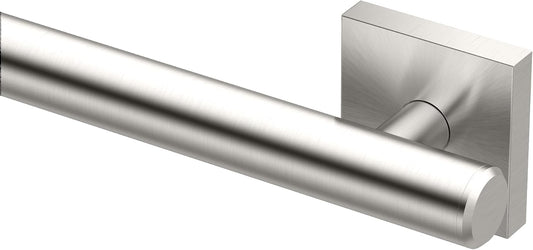 Gatco 950 Elevate Shower Grab Bar, 12 Inch, ADA Compliant, Satin Nickel, Wall Mounted Bathroom Handrail