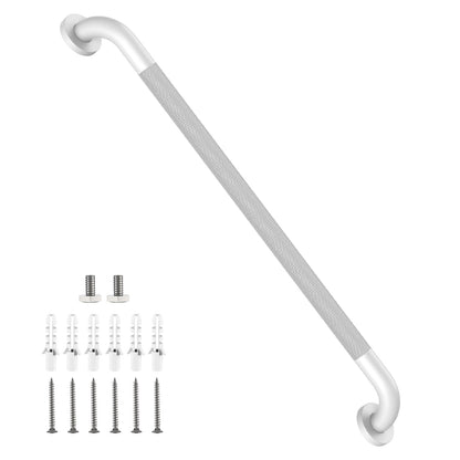 Shower Grab Bar 16 Inch, Brushed Nickel Bathroom Safety Grab Bar