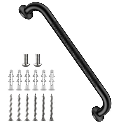 Shower Grab Bar 16 Inch, Brushed Nickel Bathroom Safety Grab Bar