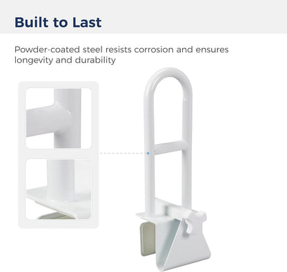 Drive Medical 12036 Handicap Grab Bar, White