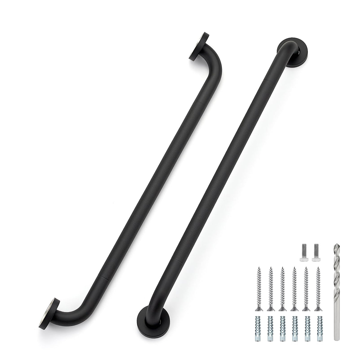 Grab Bars for Shower, 18 Inch Anti-Slip Shower Handle, Polished Nickel
