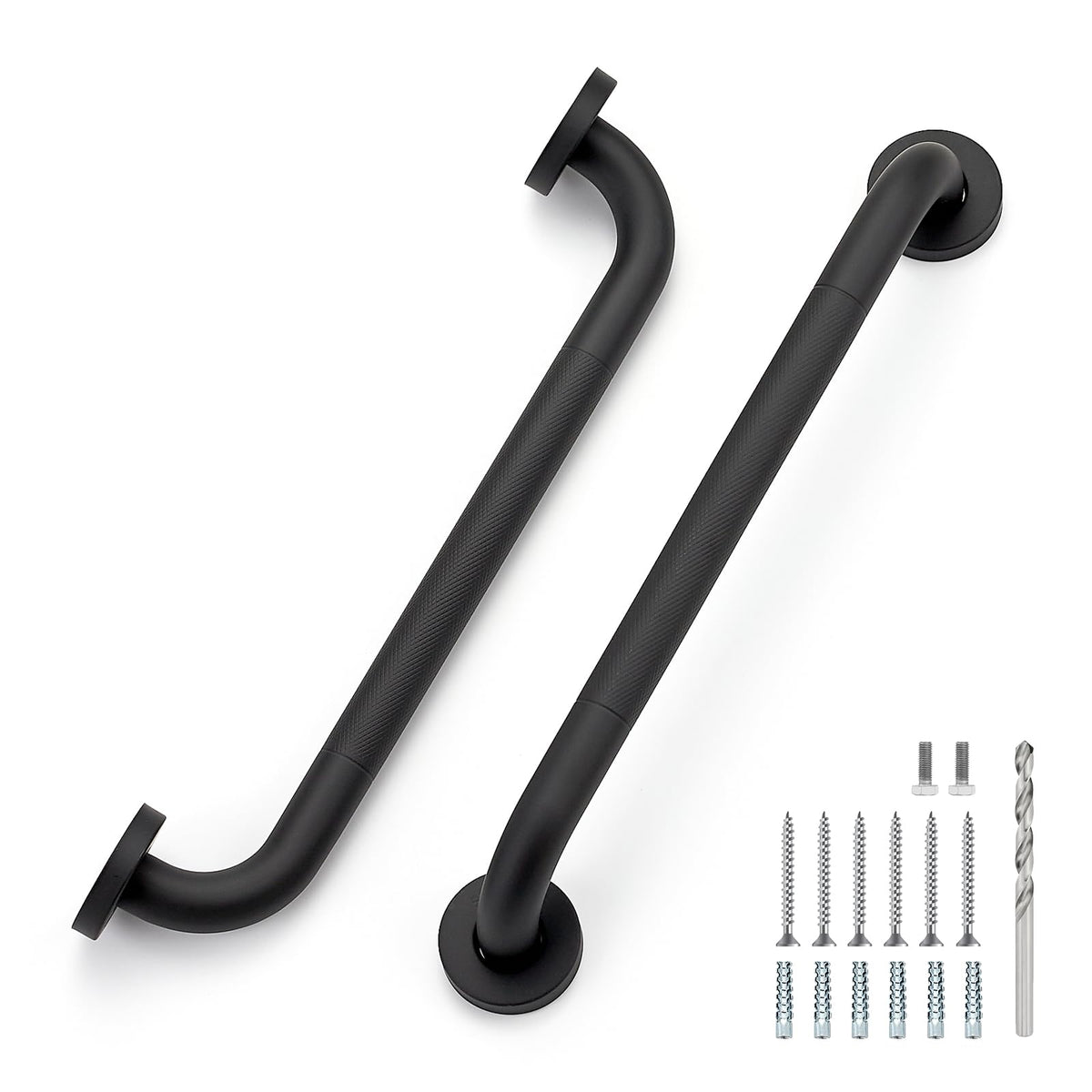 Grab Bars for Shower, 18 Inch Anti-Slip Shower Handle, Polished Nickel