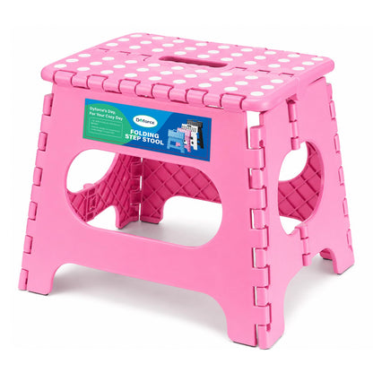 Dyforce Kids Step Stool 9 Inch, 300lbs Folding Step Stool for Toddler
