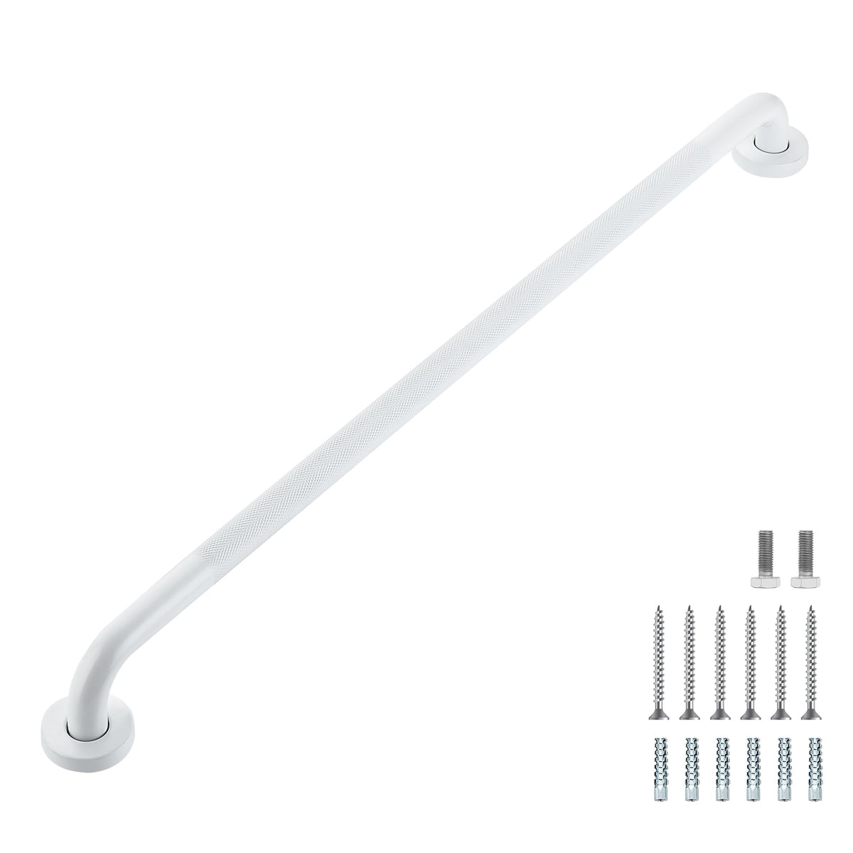 Grab Bars for Shower, 18 Inch Shower Handle, 2 Pack, Brushed Nickel
