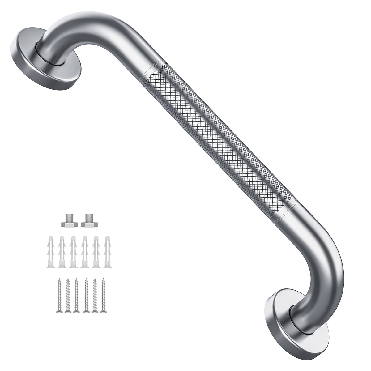 16 Inch Anti Slip Shower Grab Bar, Munzong Stainless Steel Support Handle