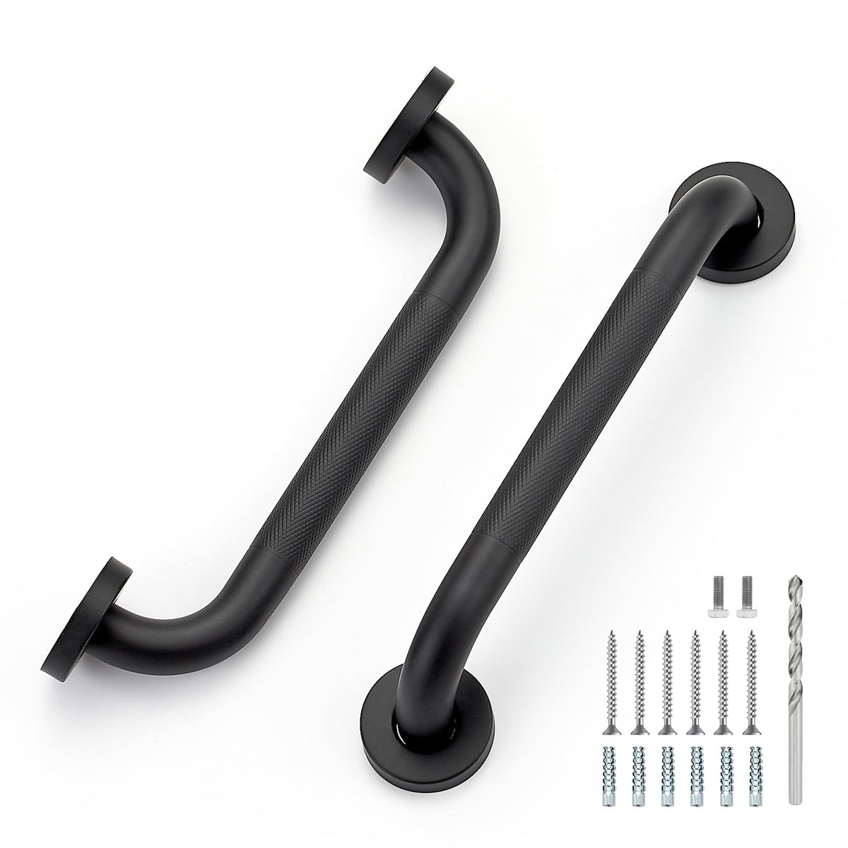 Grab Bars for Shower, 18 Inch Anti-Slip Shower Handle, Polished Nickel