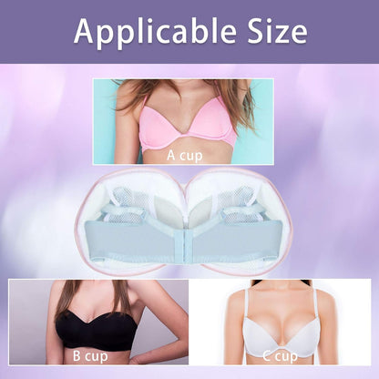 Shappy 6 Pcs Bra Washing Bag for Laundry Storage Women 7.87 Inch Pink