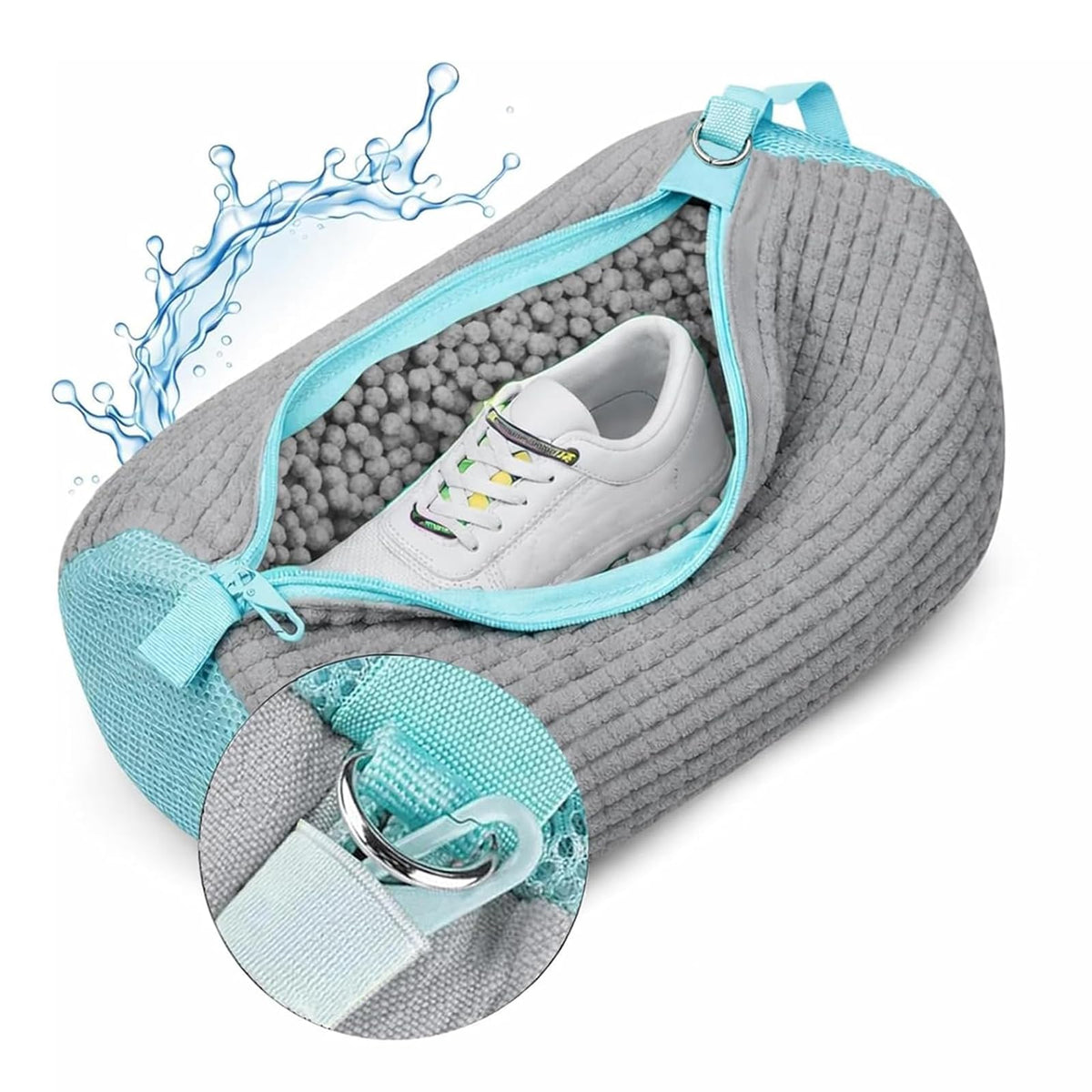 Shoe Washing Machine Bag, Shoe Laundry Bag for Washer and Dryer