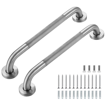 Grab Bars for Shower, 18 Inch Shower Handle, 2 Pack, Brushed Nickel