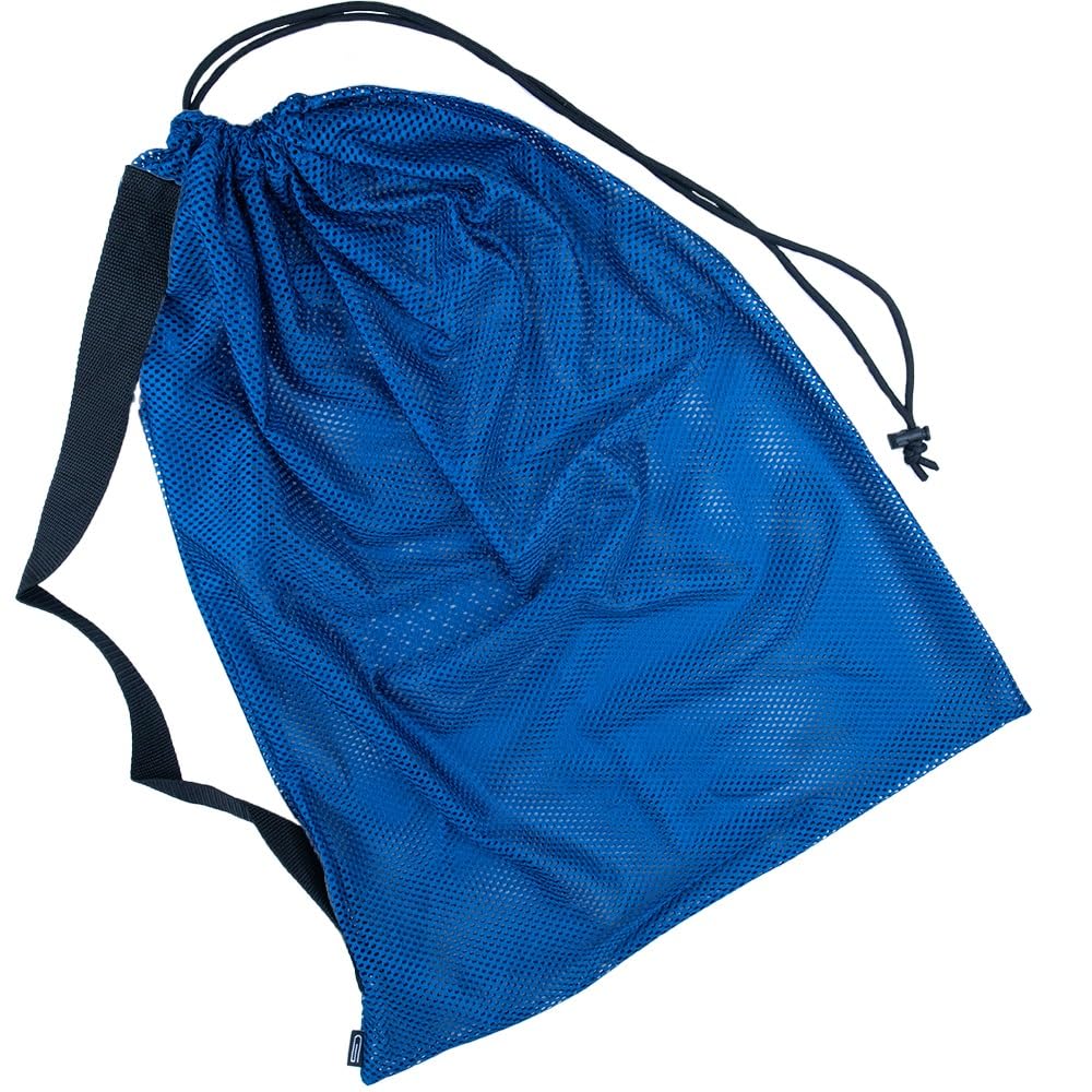 Golberg Mesh Bag - 12 x 18 Inches – Use for Laundry, Beach Days, & Even Camping (Black)