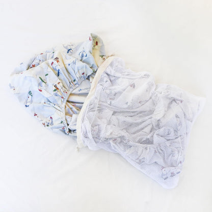 Simple Ecology Organic Cotton Mesh Laundry Bag – Set of 3 (L,M,S)
