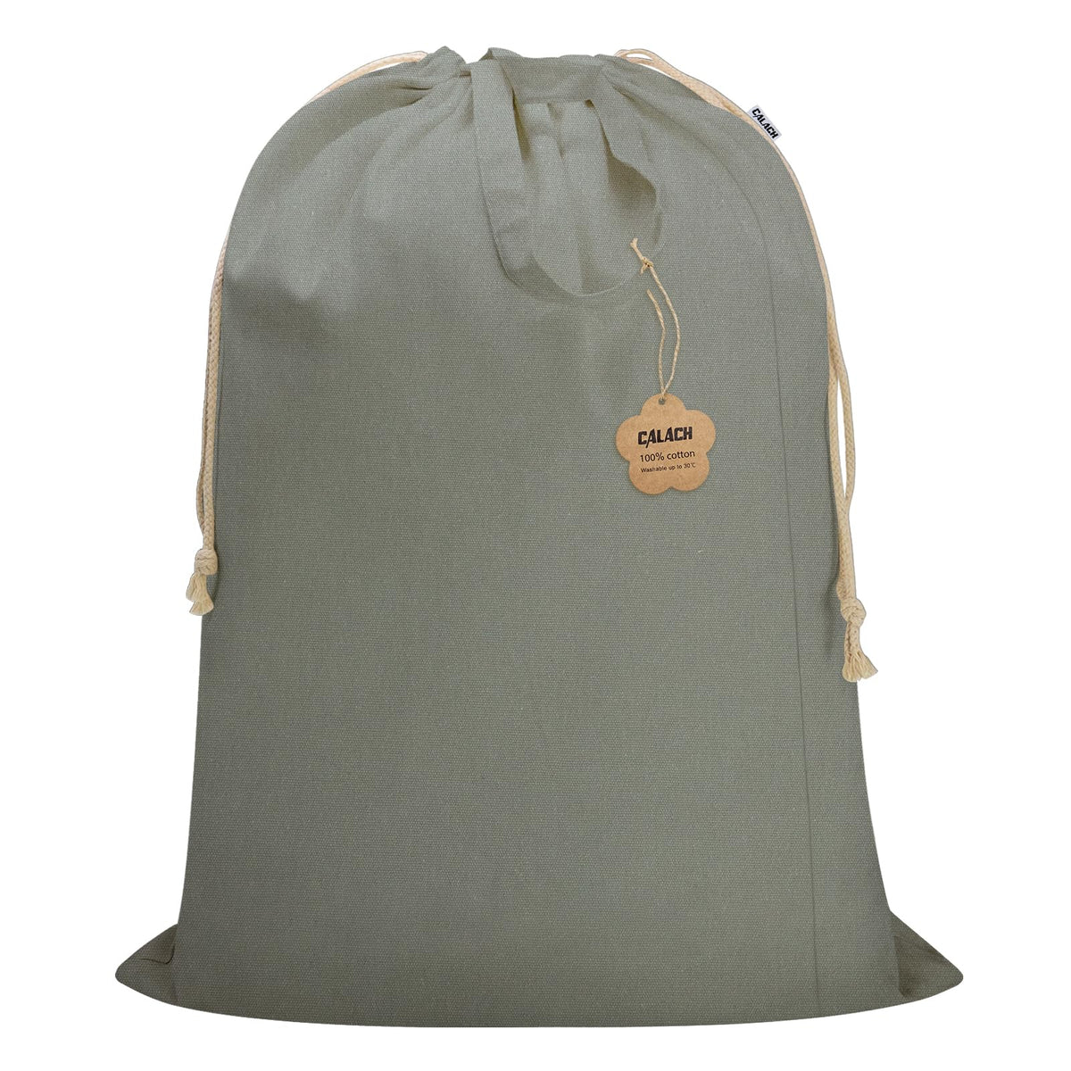 Canvas Laundry Bag 33"Wx 35"H, Extra Large Heavy Duty Hamper Liner,XL Beige