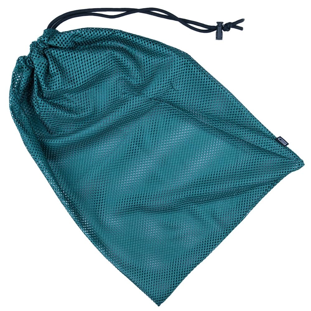 Golberg Mesh Bag - 12 x 18 Inches – Use for Laundry, Beach Days, & Even Camping (Black)
