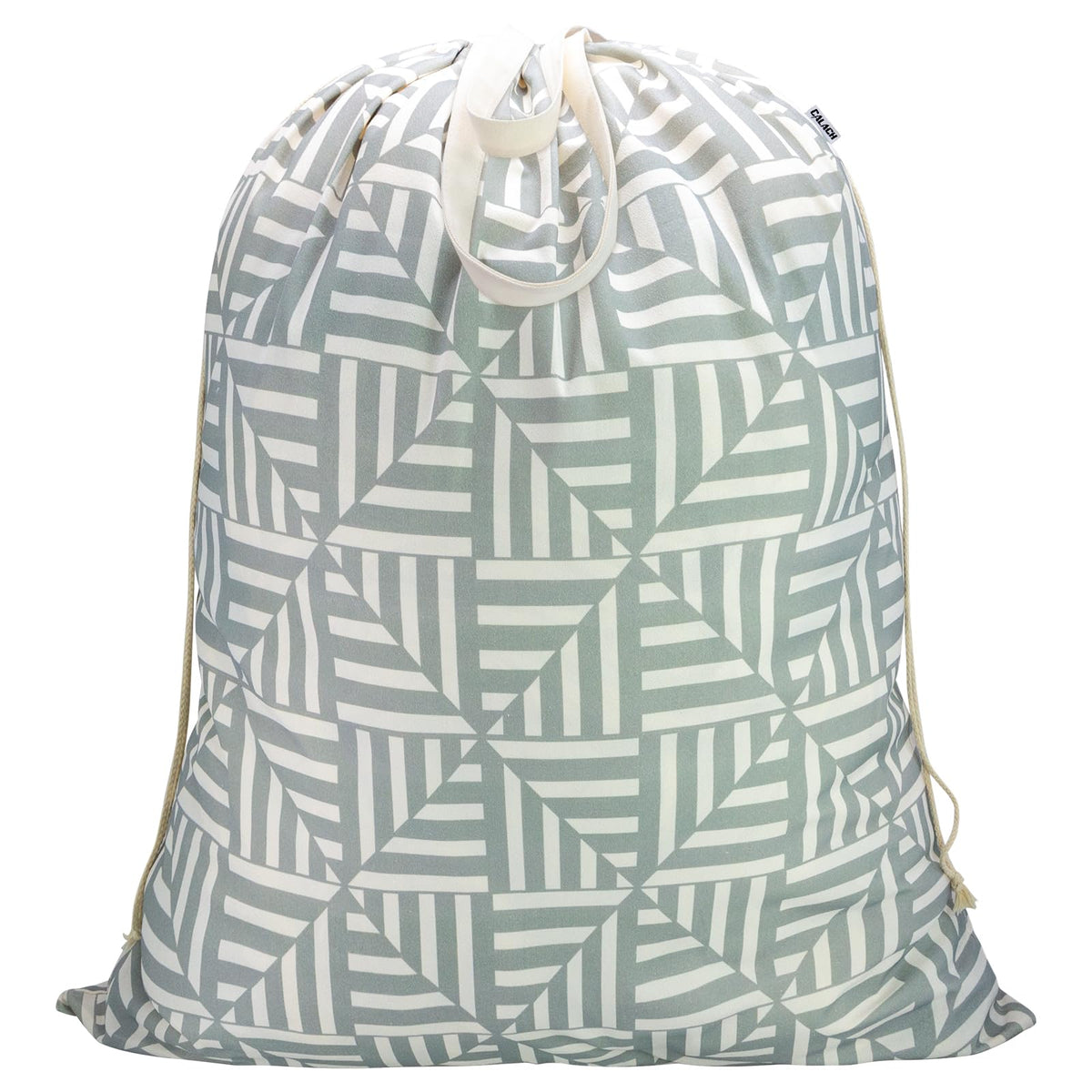 Canvas Laundry Bag 33"Wx 35"H, Extra Large Heavy Duty Hamper Liner,XL Beige