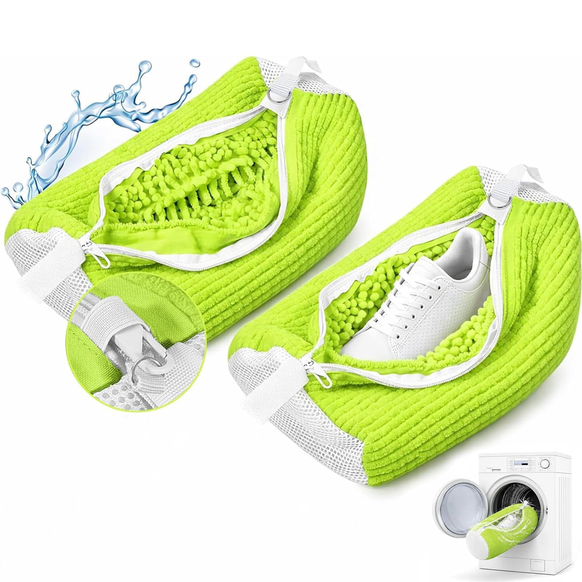Shoe Washing Machine Bag, Shoe Laundry Bag for Washer and Dryer