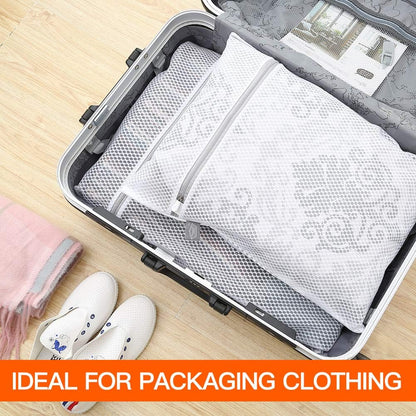Lingerie Bag for Washing Delicates, Grey Laundry Bags for Delicates, 5Pcs