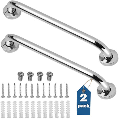 Grab Bars for Shower 2 Pack, Stainless Steel Bathroom Grab Bar for Seniors