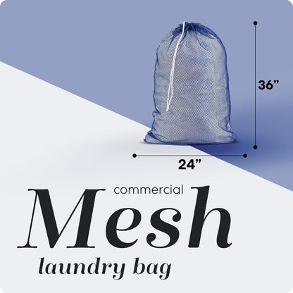 Handy Laundry Mesh Laundry Bags 2 Pack, XL 24x36 in, Heavy Duty Nylon