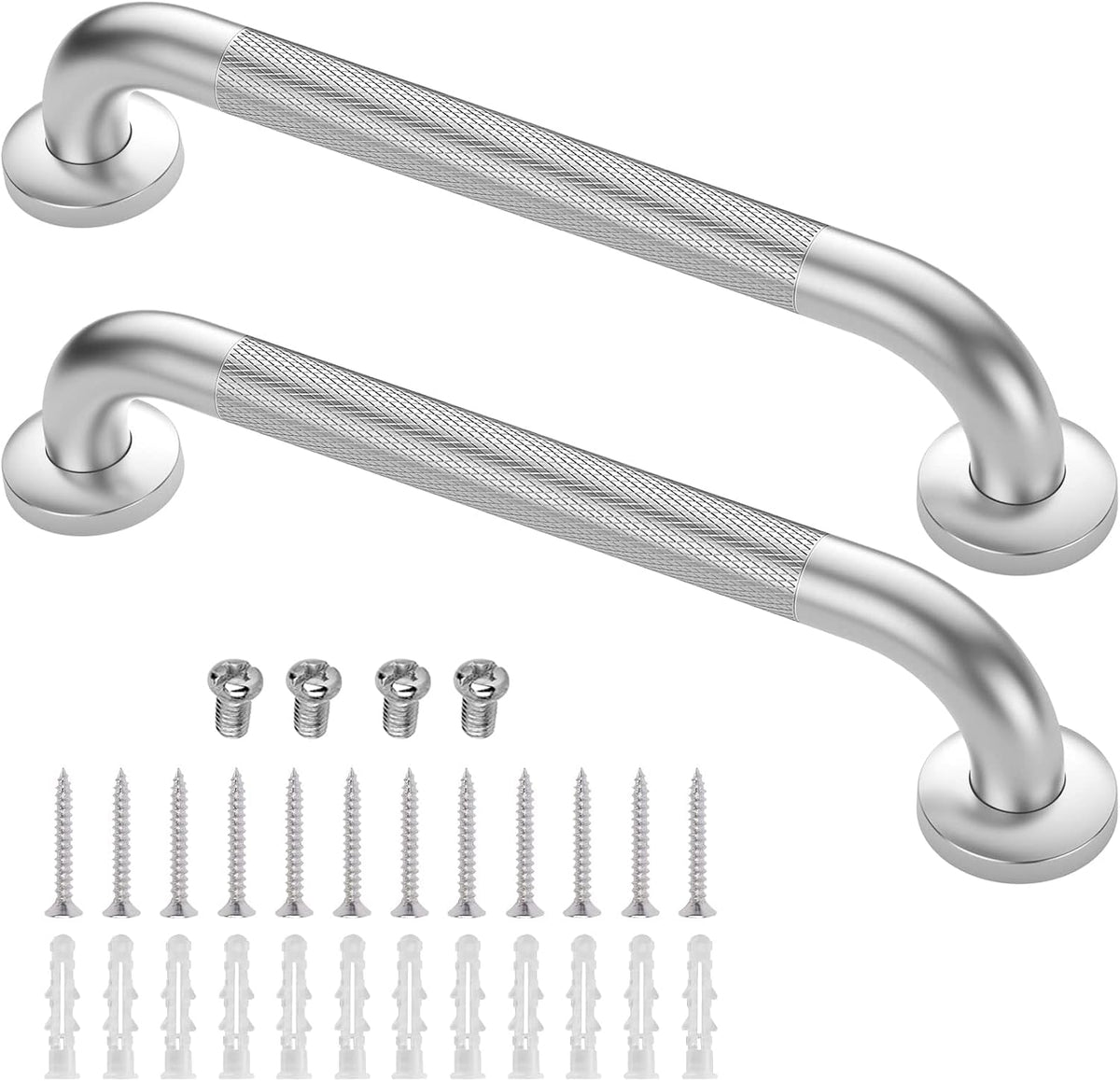 Grab Bars for Shower, 2 Pack 16 in Anti Slip Safety Bath Handle for Senior