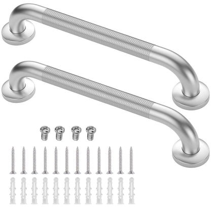 2 Pack 24 Inch Grab Bars for Bathtubs and Showers, Anti Slip Grab Bars Safe