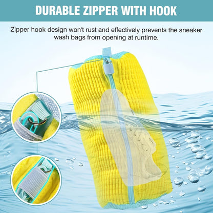 Shoe Washing Machine Bag, Shoe Laundry Bag for Washer and Dryer