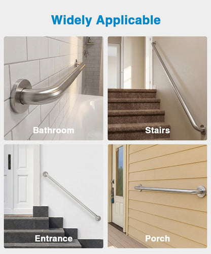 1Pcs 57-Inch ADA Compliant Grab Bar