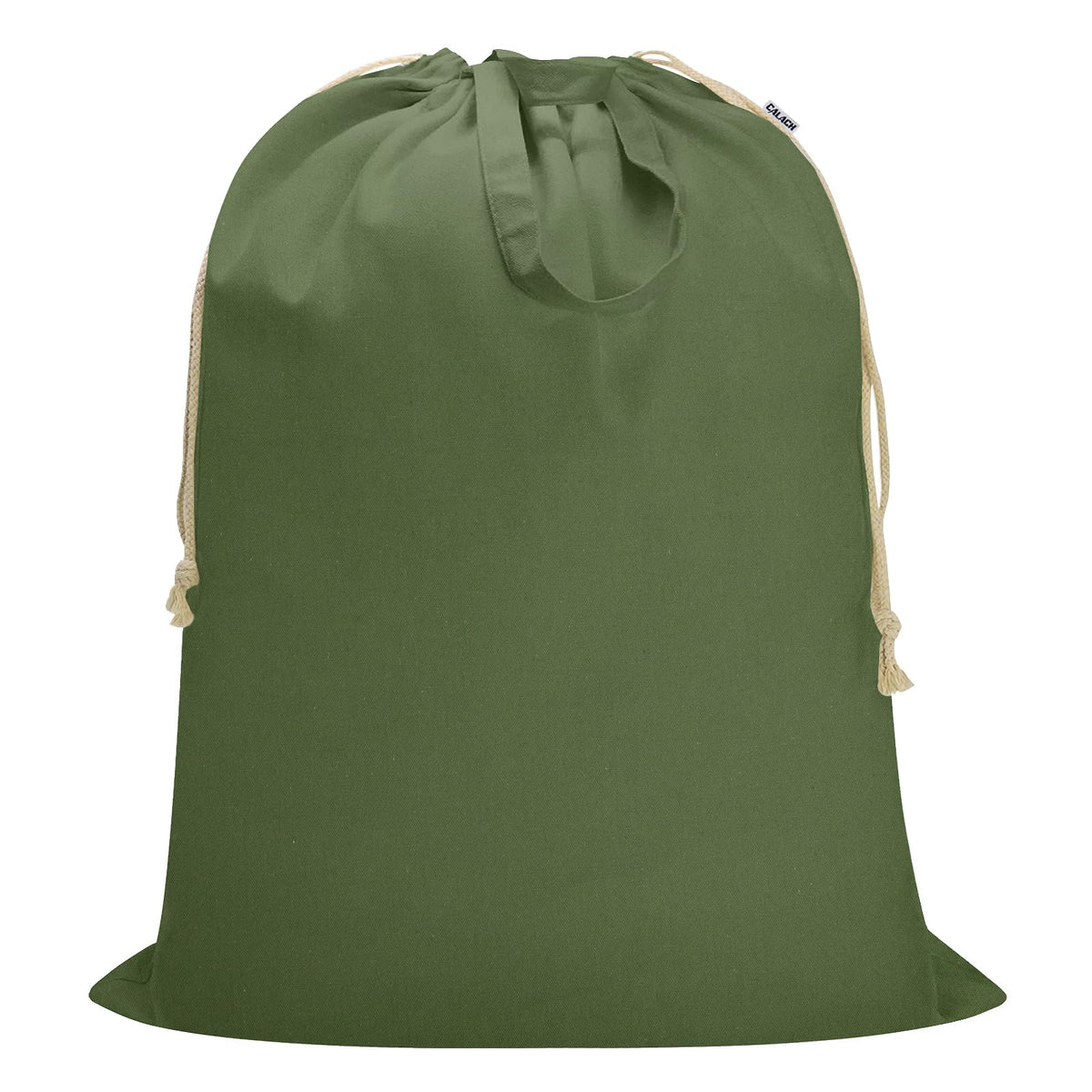 Canvas Laundry Bag 33"Wx 35"H, Extra Large Heavy Duty Hamper Liner,XL Beige