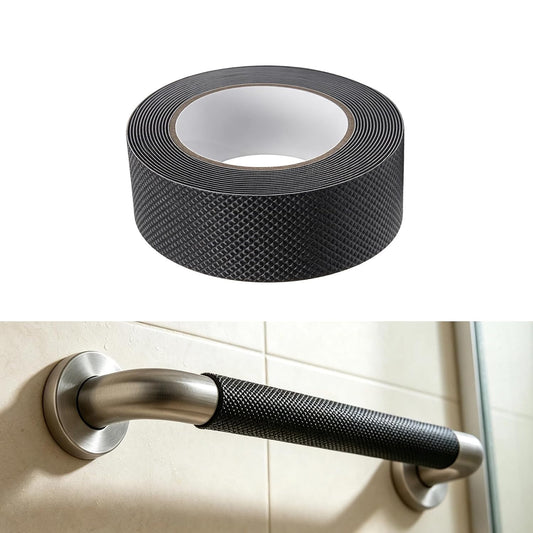 Non-Slip Tape 1”×17ft – Waterproof High-Traction Grip for Bathtubs, Showers, Grab Bars, Walls & Stairs, Indoor/Outdoor Anti-Slip Safety for Seniors, Elderly & Handicap