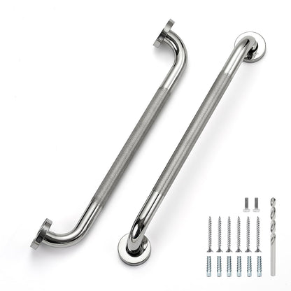 Grab Bars for Shower, 18 Inch Anti-Slip Shower Handle, Polished Nickel