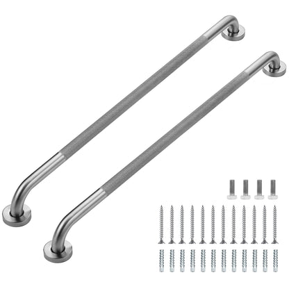 Grab Bars for Shower, 18 Inch Shower Handle, 2 Pack, Brushed Nickel